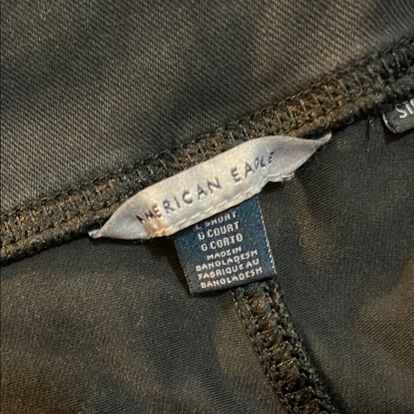 American Eagle Outfitters | Black Wide Leg High-Waisted Pants Large - Picture 4 of 8